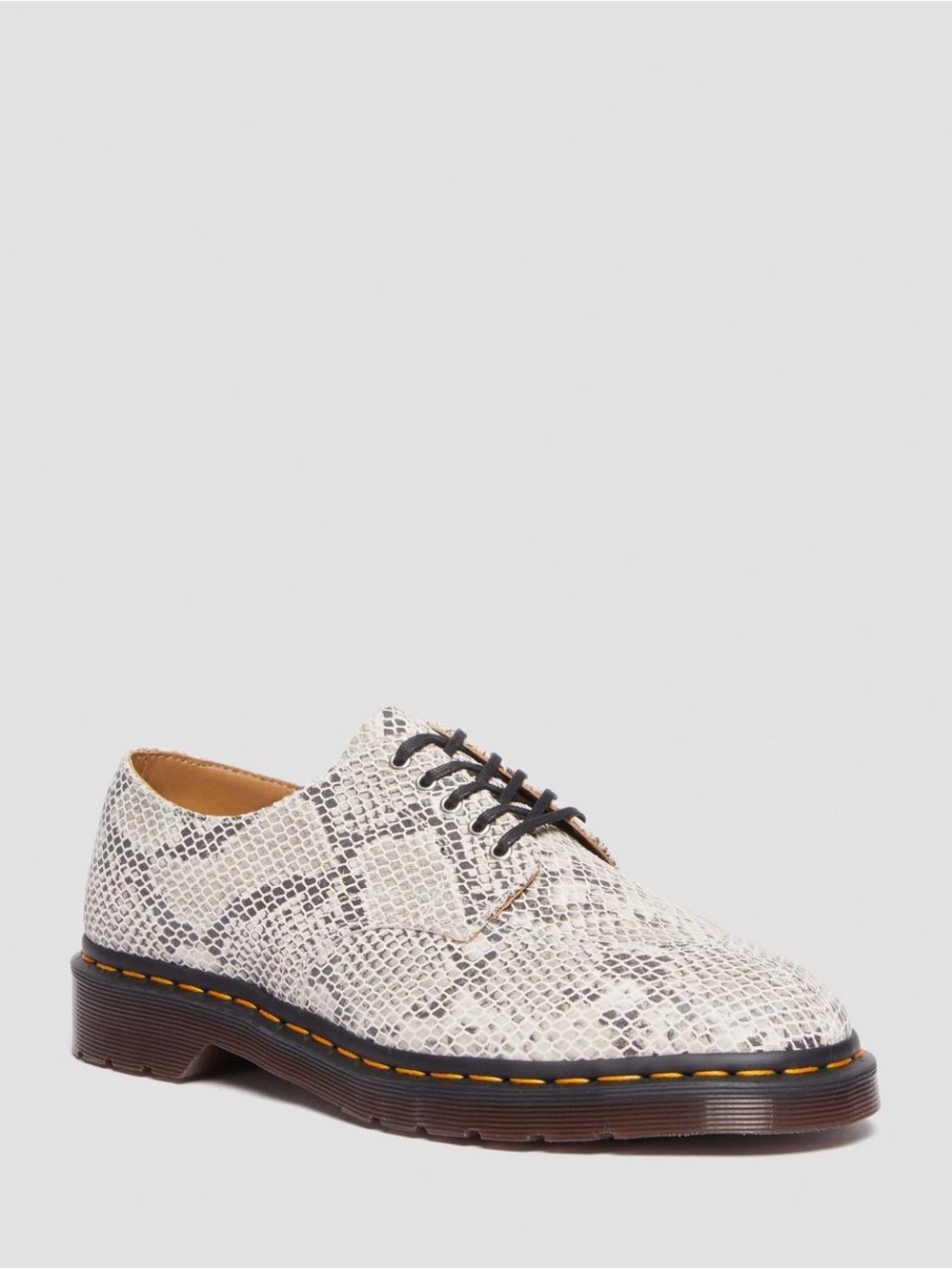 Dr. Martens 2046 SNAKE PRINT SUEDE OXFORD SHOES